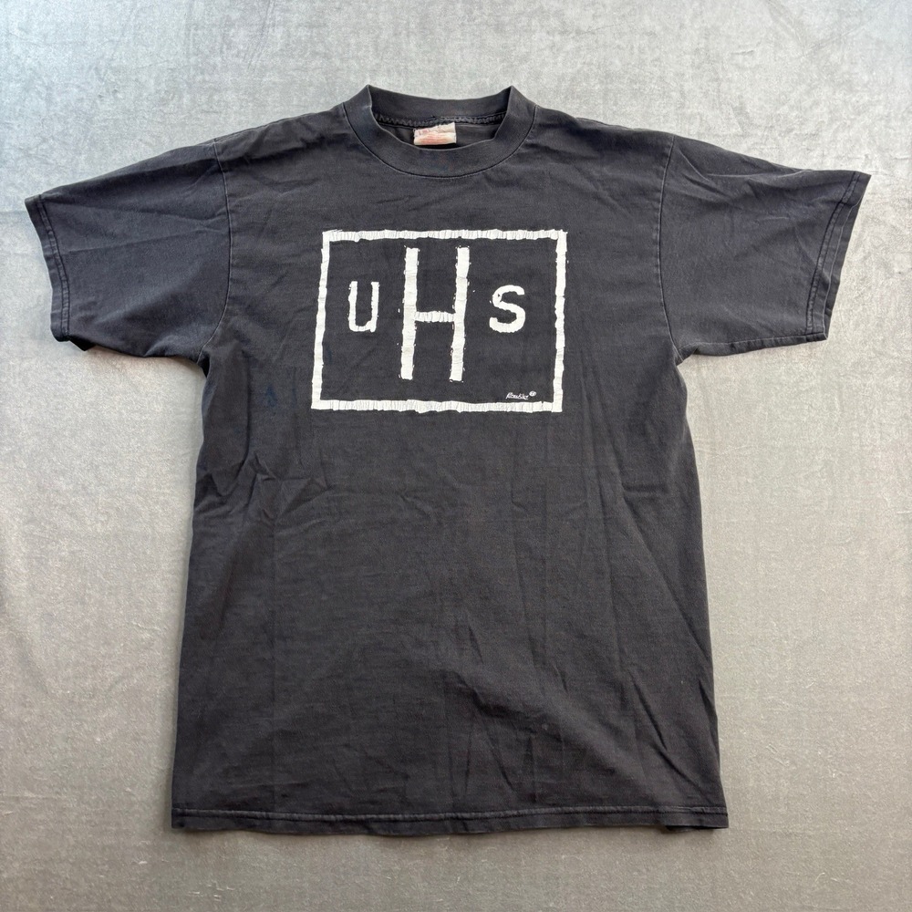 Vintage Unionville H.S. 98-99 Graphic T‎ Shirt Black Men's Large